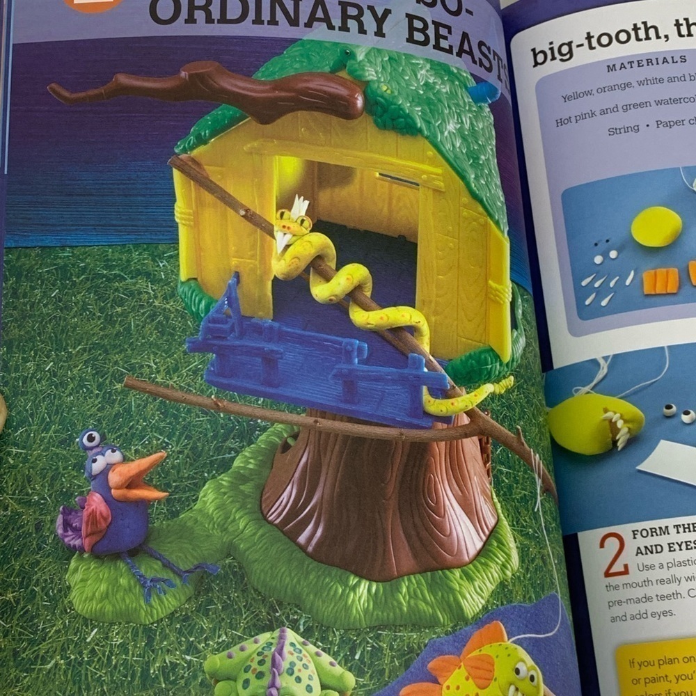 Crazy Clay Creatures by Maureen Carlson Paperback Book - Picture 10 of 11